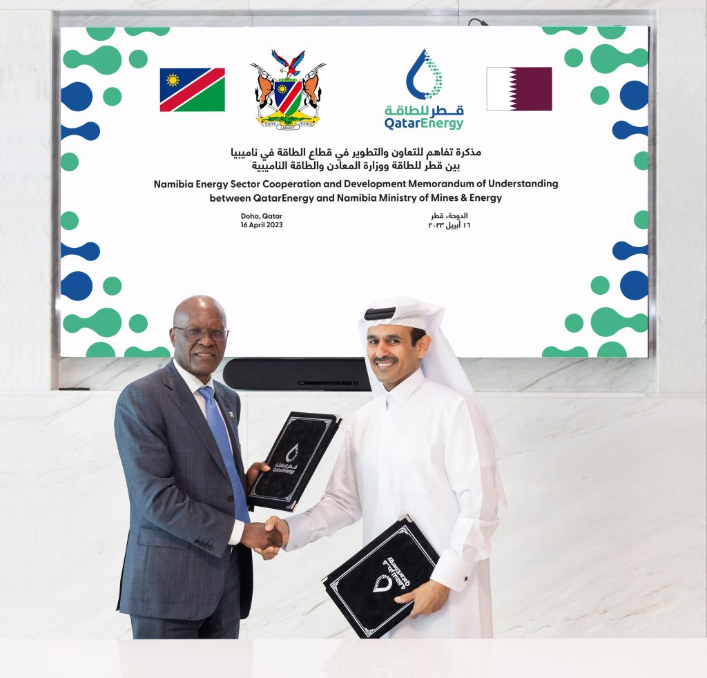 Qatarenergy Namibia Team Up To Strengthen Cooperation In Energy