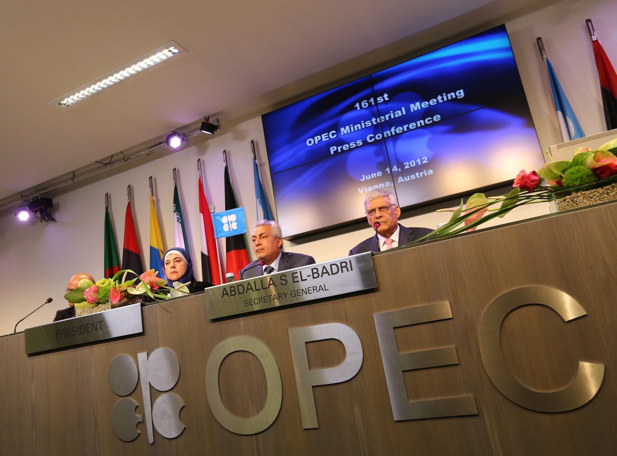 OPEC oil output highest since 2012