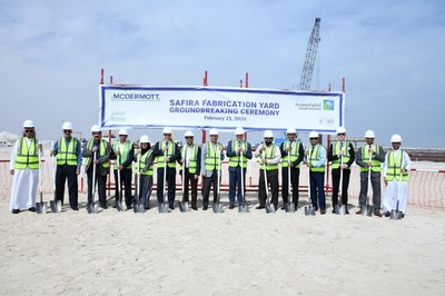 Saudi Aramco, McDermott break ground on fabrication facility at King Salman International Complex