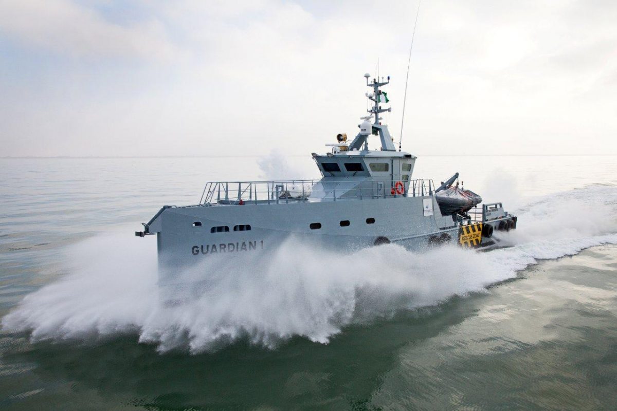 New patrol boat deployed offshore in Nigeria