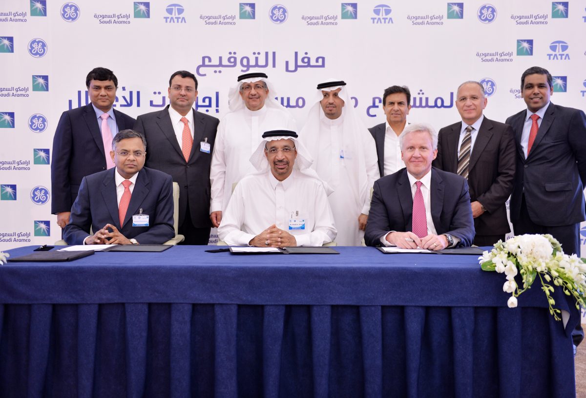 Saudi Aramco, GE and Tata launch services center