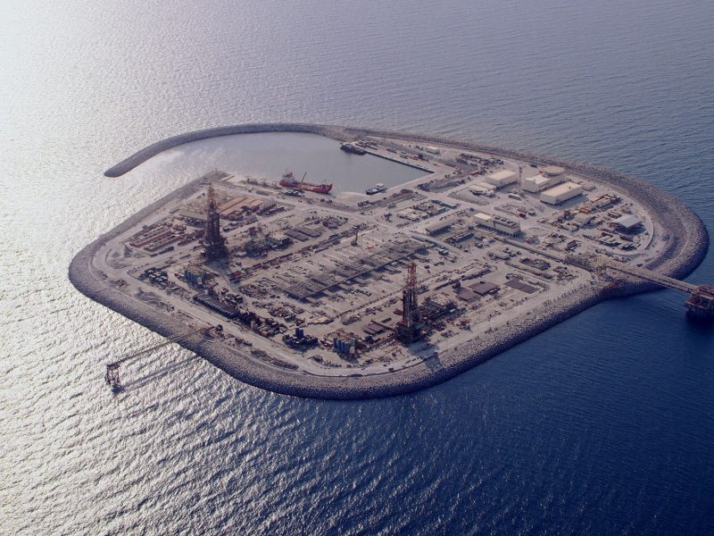 In pictures: ADNOC's artificial islands