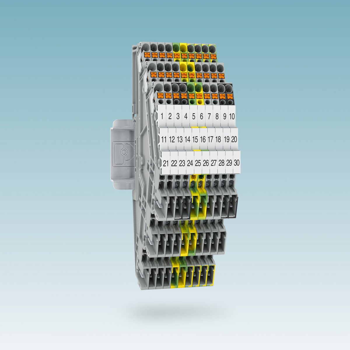 Pluggable terminal blocks increase wiring density in limited space