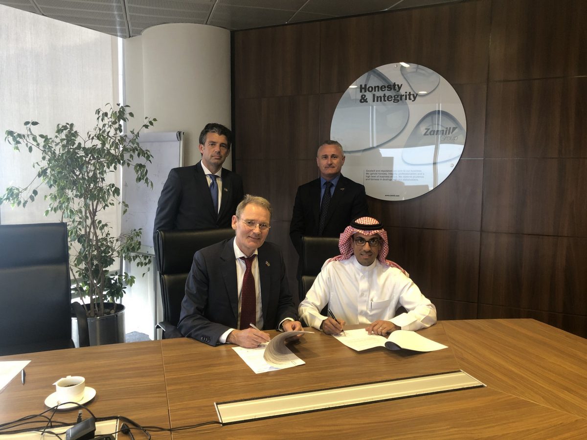 Zamil Shipyards and KenzFigee sign MoU for KSA crane services and construction