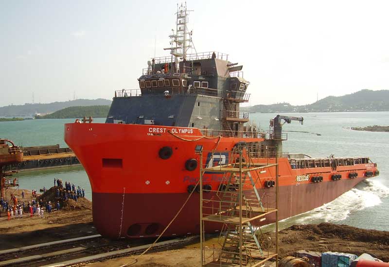 Drydocks World launches offshore support vessel