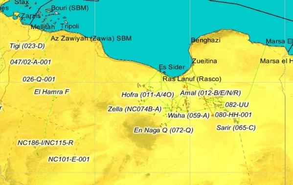 Ras Lanuf terminal delivers first oil for a year