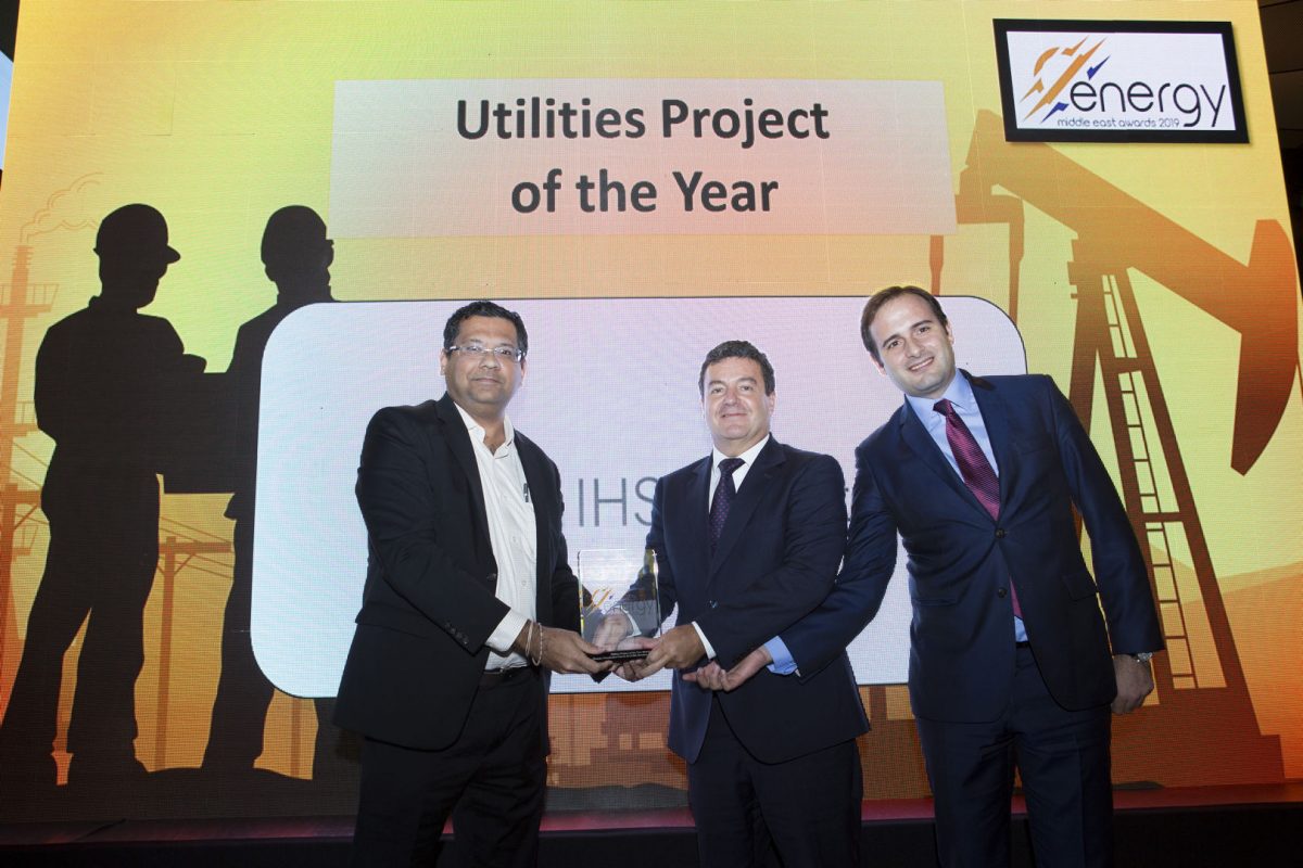 Utilities Project of the Year 2019 winner at the Middle East Energy Awards announced