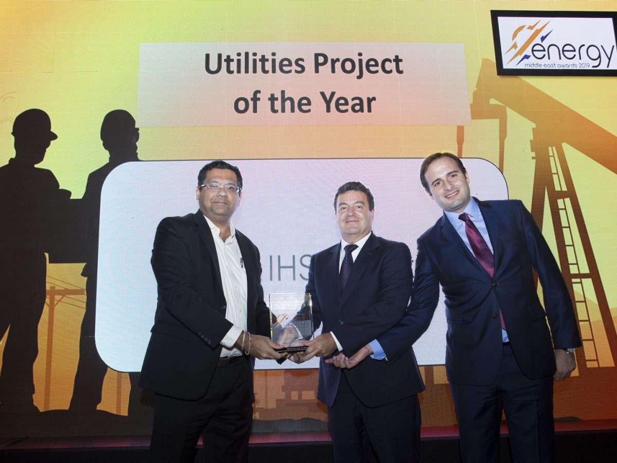 Utilities Project of the Year 2019 winner at the Middle East Energy Awards announced