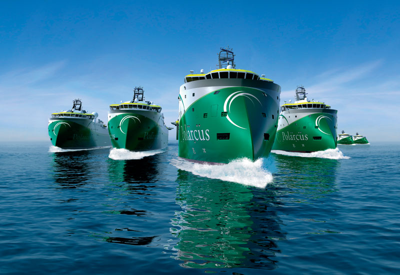 Polarcus vessel unveiled at Drydocks World yard