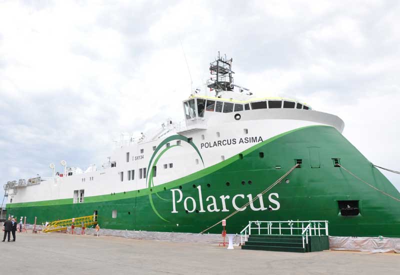 Polarcus takes delivery of Polarcus Asima