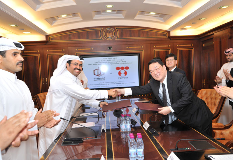 TEPCO signs 1m tonnes per year deal with Qatargas