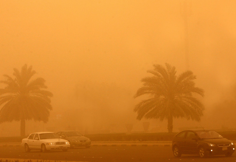 KNPC resumes work after sand storms