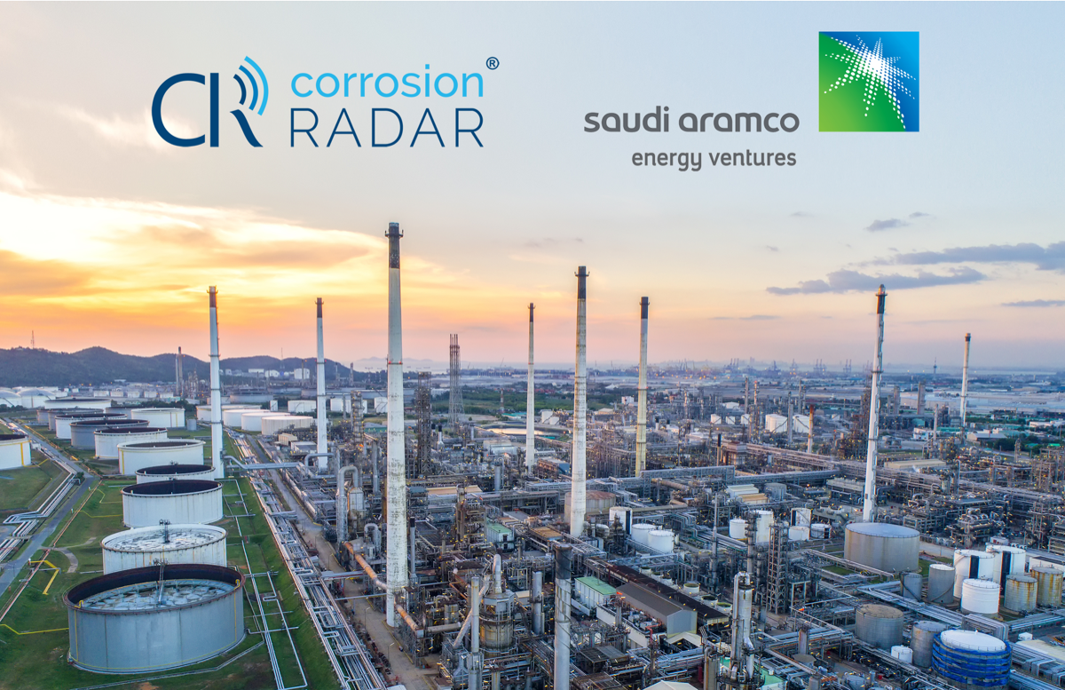 Aramco invests in CorrosionRADAR digital corrosion monitoring solution