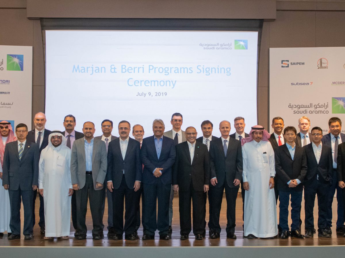 Saudi Aramco awards $18bn contracts for Marjan and Berri redevelopment