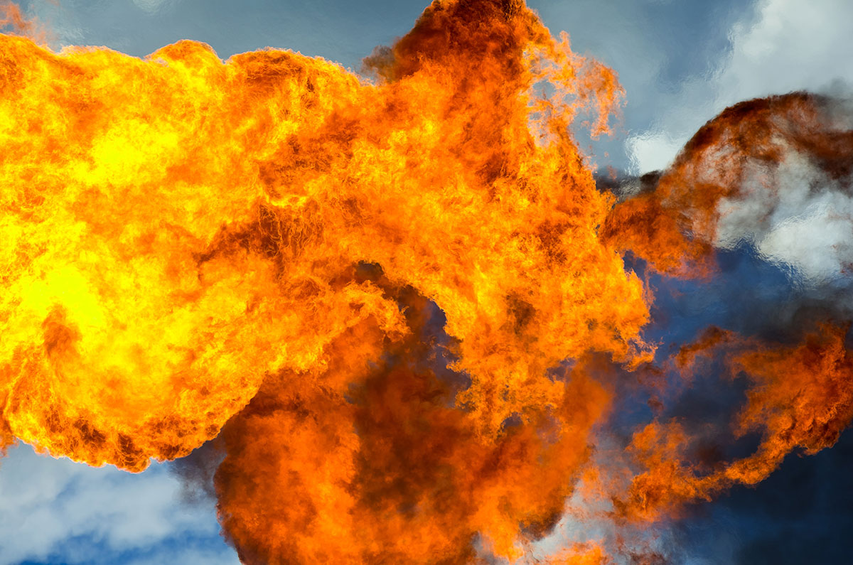 Seven countries account for two-thirds of global gas flaring