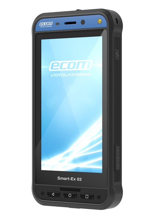 Ecom introduces new smartphone Smart-Ex 02 for hazardous areas