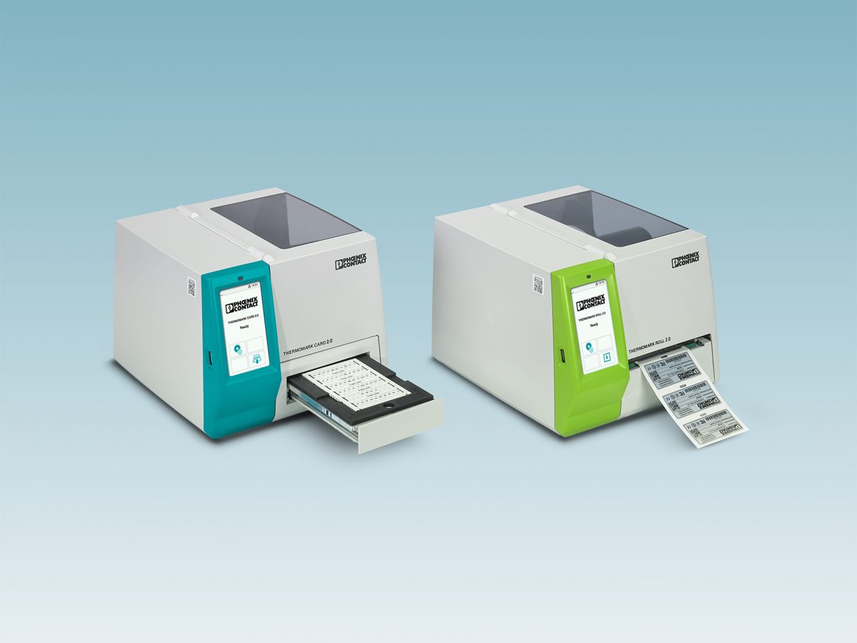 Phoenix Contact introduces new generation of thermal transfer printers