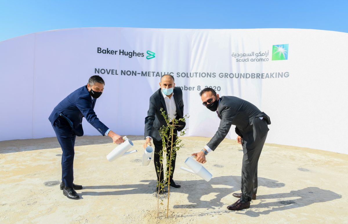 Aramco and Baker Hughes commence construction on non-metallics joint venture in Saudi Arabia