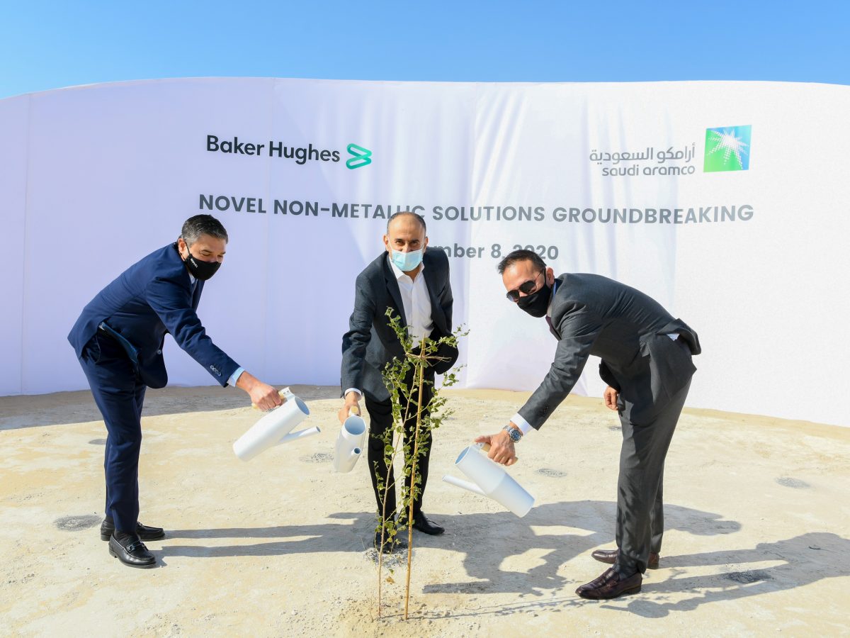 Aramco and Baker Hughes commence construction on non-metallics joint venture in Saudi Arabia