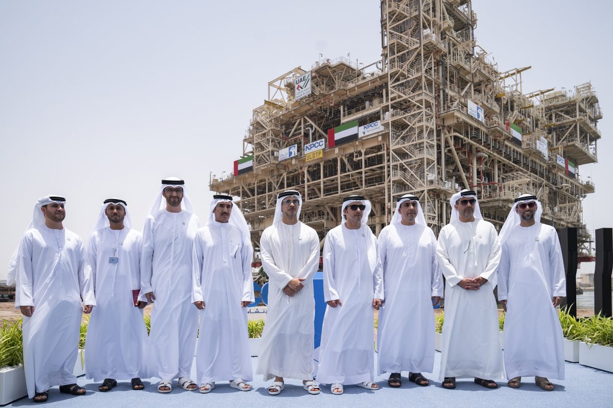 Npcc Builds The Uaes Largest Offshore Oil Platform For Adnocs Umm Lulu Field Oil And Gas