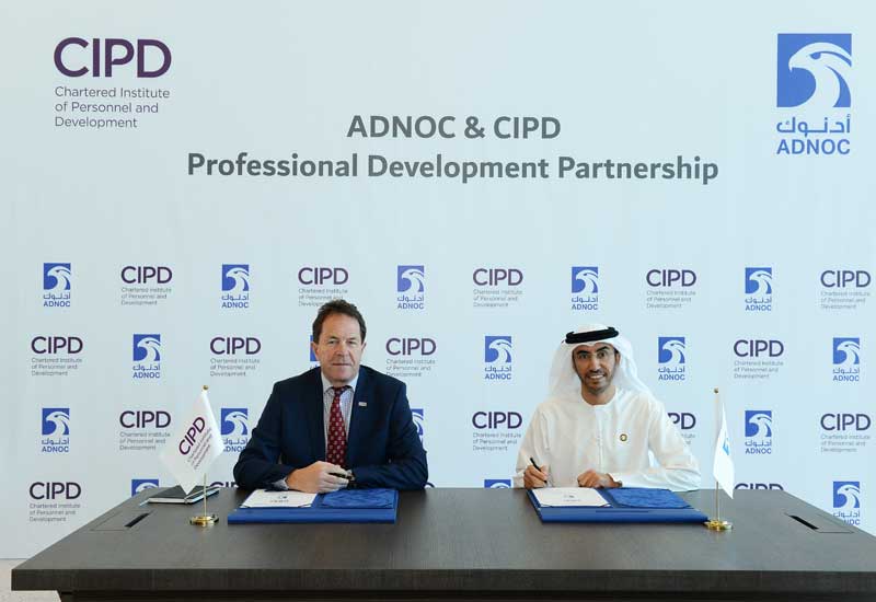 ADNOC, Chartered Institute of Personnel and Development sign partnership for professional development