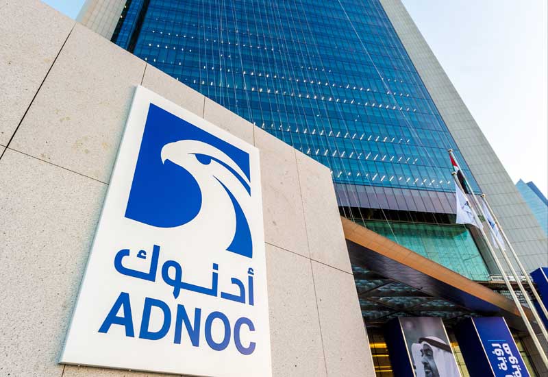 ADNOC logo.