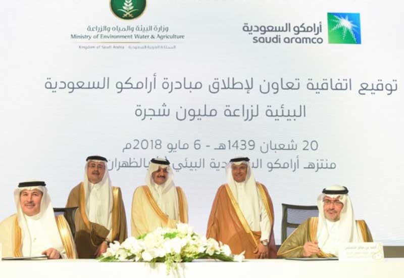 Aramco to plant one million trees native to Saudi Arabia by 2025