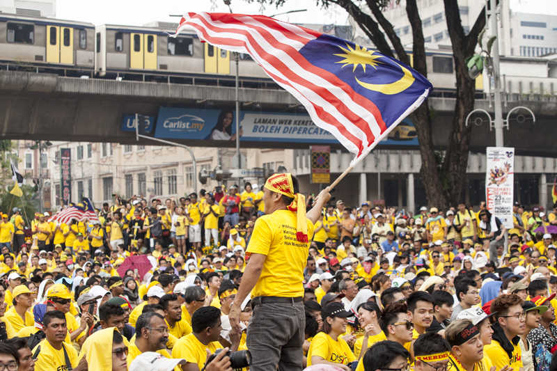 Saudi oil firm embroiled in Malaysia's protests