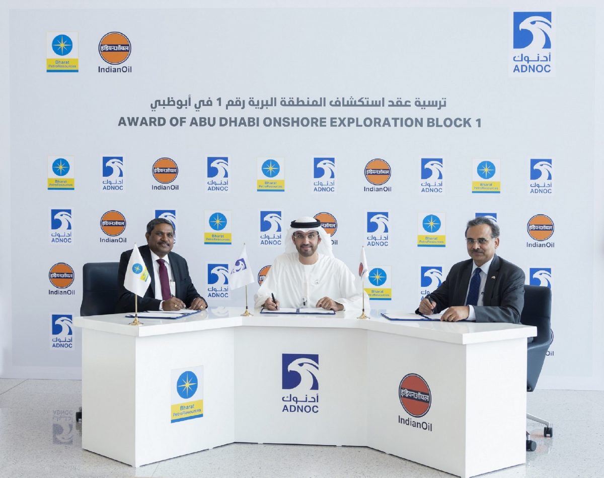 ADNOC inks $170mn exploration concession agreement with Indian consortium