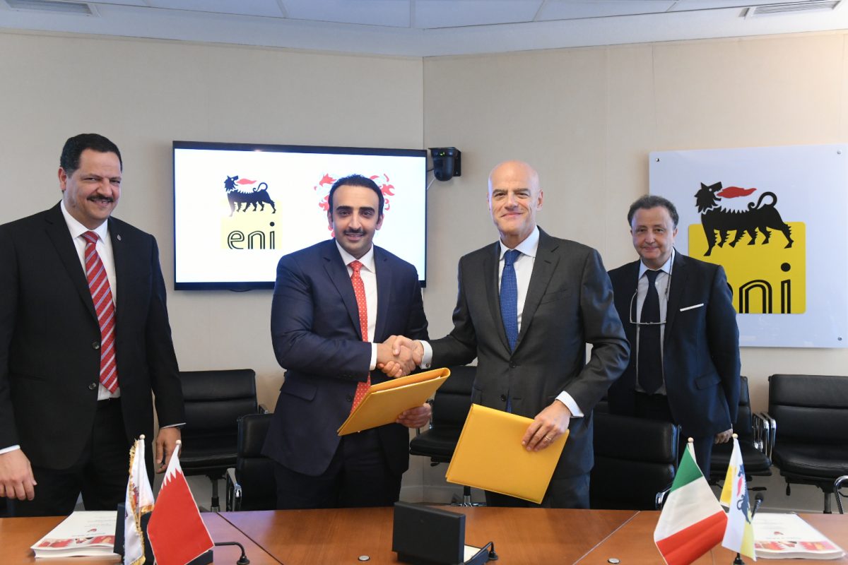 Eni signs exploration and production sharing agreement for Block 1 offshore Bahrain