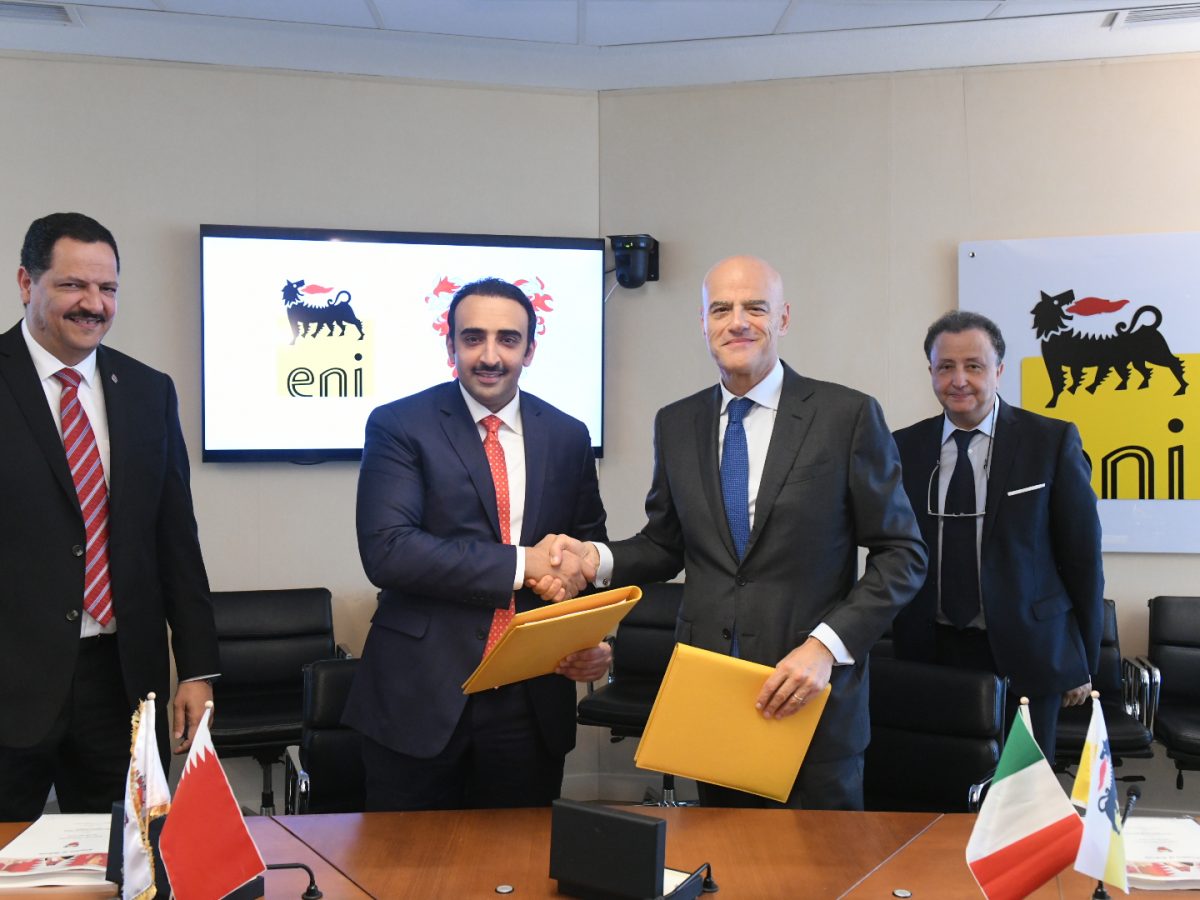 Eni signs exploration and production sharing agreement for Block 1 offshore Bahrain