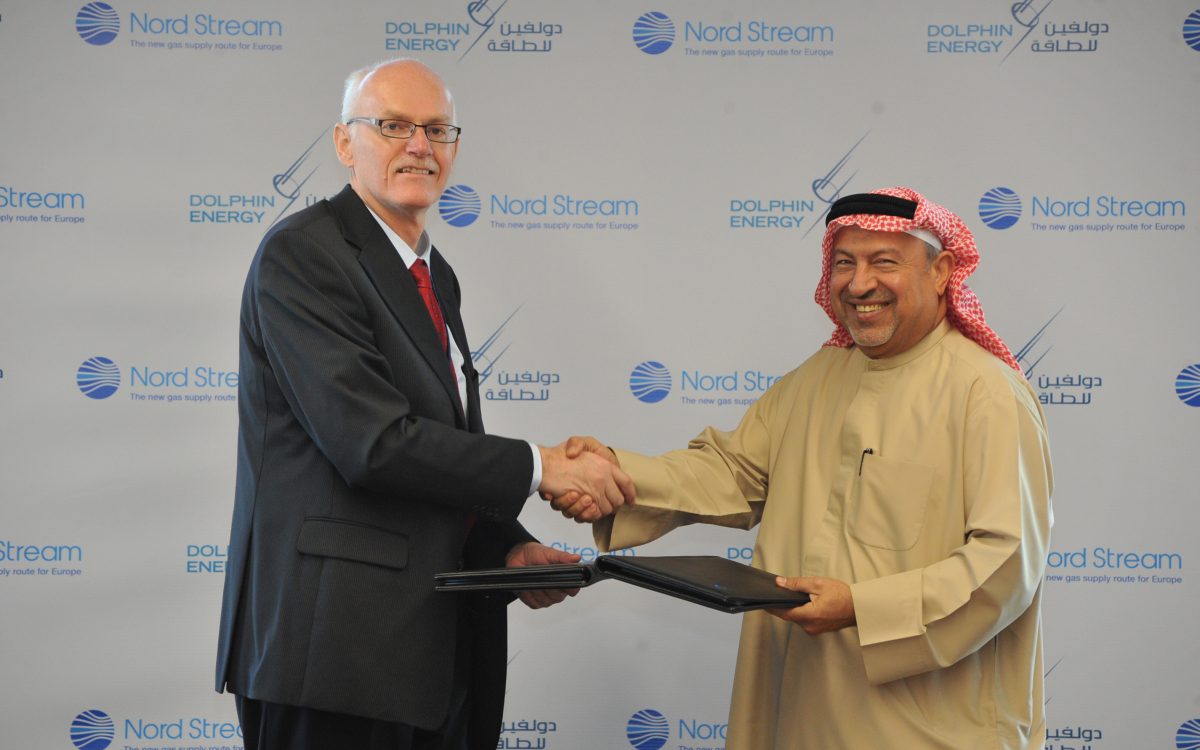 Dolphin Energy signs MOU with Nord Stream AG