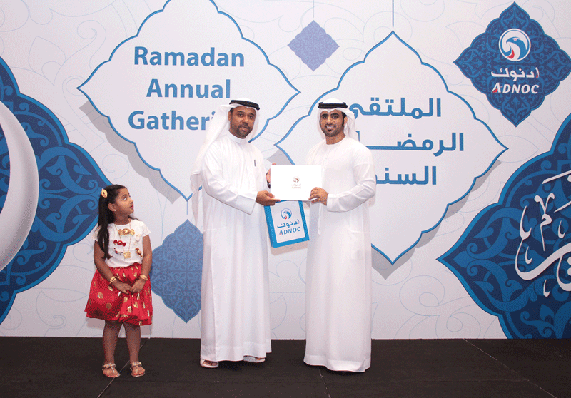 ADNOC gives gas cylinders to under-privileged