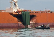 Egypt-bound bulker crashes with Russian oil tanker