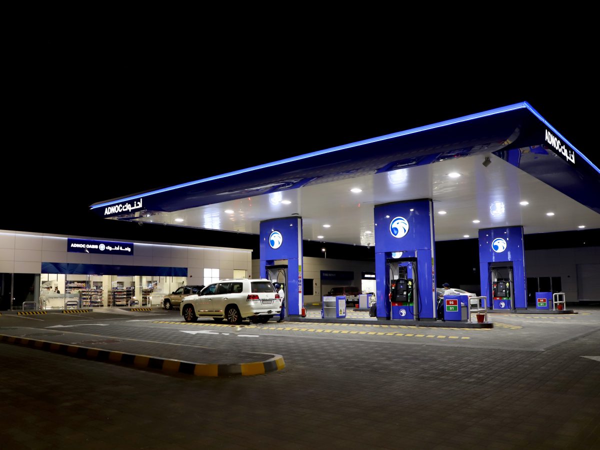 ADNOC Distribution's new Saudi station.